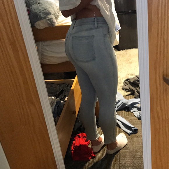 Light blue ripped jeans - Picture 2 of 3